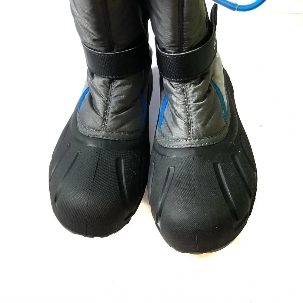 Sorel Gray Blue Snow Boots Sz 7 Women’s Winter